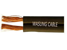 Flat rubber cable (2cores)